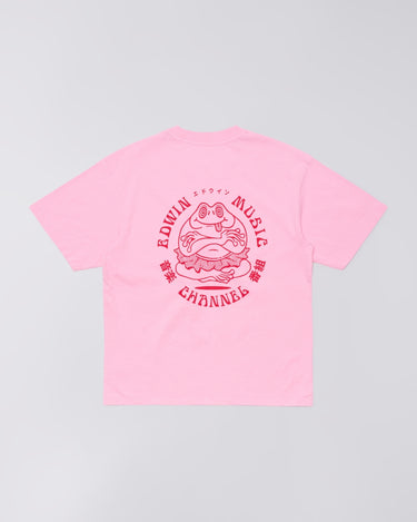 T-SHIRT HOMME EDWIN MUSIC CHANNEL BEGONIA PINK BEGONIA PINK