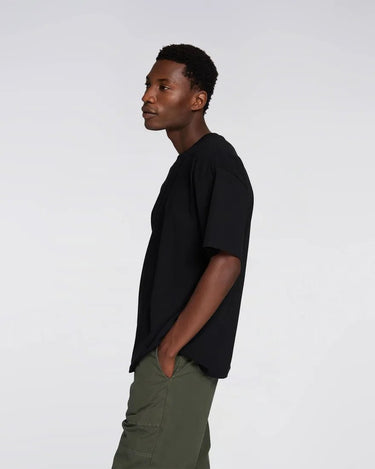 T-SHIRT HOMME OVERSIZE BASIC TS NOIR NOIR