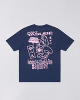 T-SHIRT HOMME SOBA YASUBÉ MARITIME BLUE MARITIME BLUE