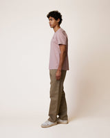 T-SHIRT HOMME ARCY KNIT MAUVE MAUVE