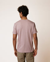 T-SHIRT HOMME ARCY KNIT MAUVE MAUVE