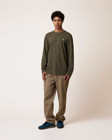 T-SHIRT HOMME BAILLY KNIT KAKI KAKI