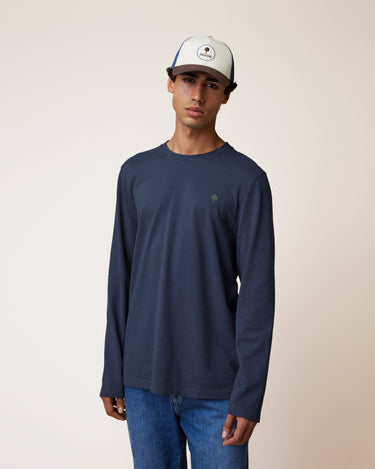 T-SHIRT HOMME BAILLY KNIT MARINE MARINE