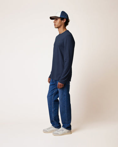T-SHIRT HOMME BAILLY KNIT MARINE MARINE