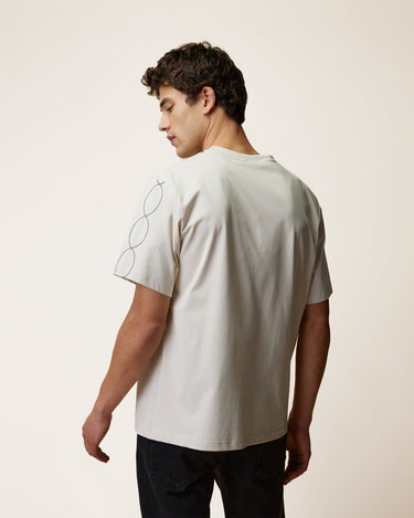 T-SHIRT HOMME LUGNY KNIT GRIS GRIS