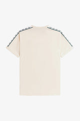 T-SHIRT HOMME CONTRAST TAPE RINGER ECRU 560 ECRU 560