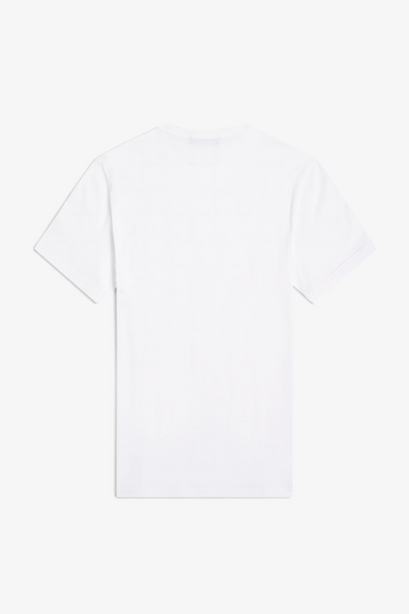 T-SHIRT HOMME RINGER BLANC BLANC