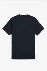 T-SHIRT HOMME RINGER MARINE 608 MARINE 608