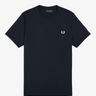 T-SHIRT HOMME RINGER MARINE MARINE