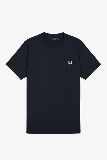 T-SHIRT HOMME RINGER MARINE MARINE
