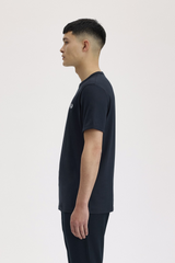 T-SHIRT HOMME RINGER MARINE MARINE