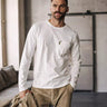 T-SHIRT HOMME TONY MADISON CREME CREME