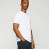 T-SHIRT HOMME GINO BLANC BLANC