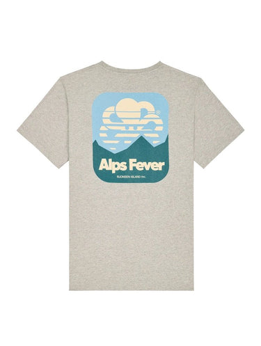 T-SHIRT HOMME CLASSIC ALPS FEVER GRIS GRIS