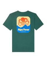 T-SHIRT HOMME CLASSIC ALPS FEVER VERT VERT
