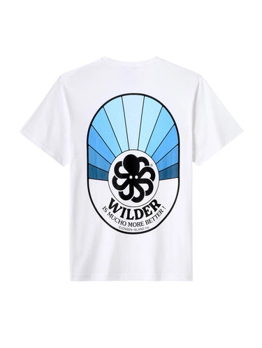 T-SHIRT HOMME CLASSIC MUCHO BETTER BLANC BLANC