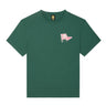 T-SHIRT HOMME CONFORT FLAG COLOR R VERT VERT