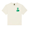T-SHIRT HOMME CONFORT FLOWER LOVE CREME CREME