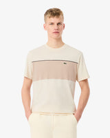 T-SHIRT HOMME LACOSTE BEIGE BEIGE