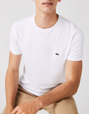 T-SHIRT HOMME LACOSTE BLANC BLANC