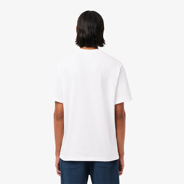 T-SHIRT HOMME LACOSTE BLANC BLANC