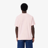 T-SHIRT HOMME LACOSTE ROSE ROSE