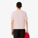 T-SHIRT HOMME LACOSTE ROSE ROSE