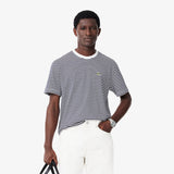 T-SHIRT HOMME RAYÉ MARINE MARINE
