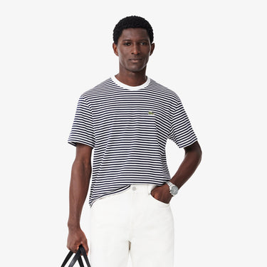 T-SHIRT HOMME RAYÉ MARINE MARINE