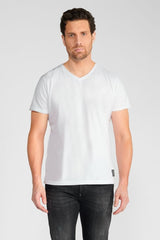 T-SHIRT HOMME GRIBS BLANC BLANC