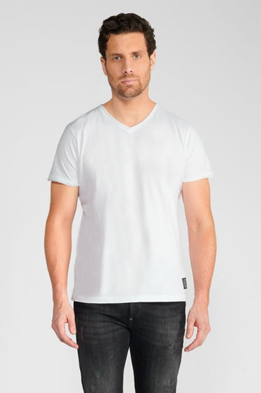 T-SHIRT HOMME GRIBS BLANC BLANC