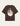 T-SHIRT HOMME COLE TABLE MARRON MARRON