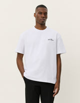 T-SHIRT HOMME CREW BLANC BLANC