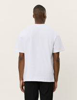 T-SHIRT HOMME CREW BLANC BLANC