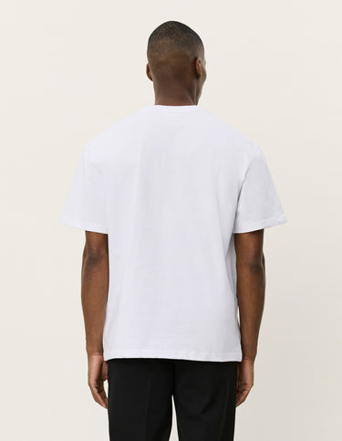 T-SHIRT HOMME CREW BLANC BLANC