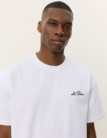 T-SHIRT HOMME CREW BLANC BLANC