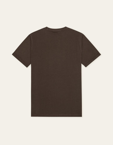 T-SHIRT HOMME NORREGAARD MARRON MARRON