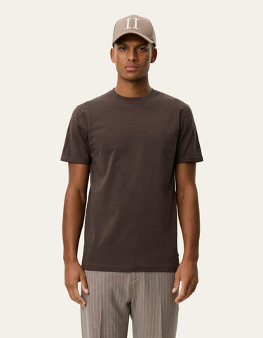 T-SHIRT HOMME NORREGAARD MARRON MARRON