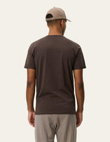 T-SHIRT HOMME NORREGAARD MARRON MARRON