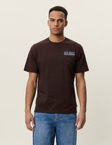 T-SHIRT HOMME RECORD MARRON MARRON