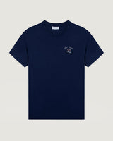 T-SHIRT HOMME POPINCOURT LE VIN / GOTS MARINE MARINE