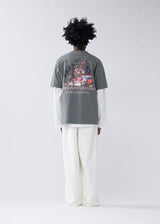 T-SHIRT HOMME BUFFET KAKI KAKI