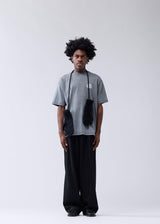 T-SHIRT HOMME LACE PRINT LOGO ANTHRACITE ANTHRACITE