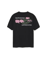 T-SHIRT HOMME LILIES NOIR NOIR