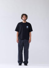 T-SHIRT HOMME LINE UP NOIR NOIR