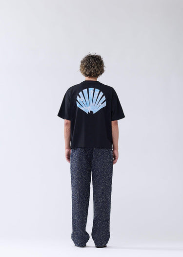 T-SHIRT HOMME LINE UP NOIR NOIR
