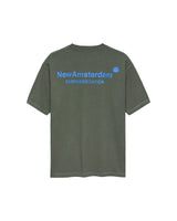 T-SHIRT HOMME LOGO TEAL/DEEP SEA TEAL/DEEP SEA