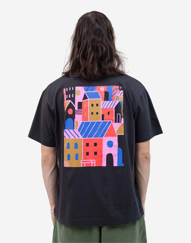 T-SHIRT HOMME CITY NOIR CARB NOIR CARB