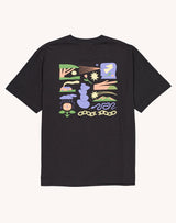 T-SHIRT HOMME ELSEWHERE NOIR NOIR