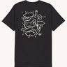 T-SHIRT HOMME FLYING NOIR NOIR